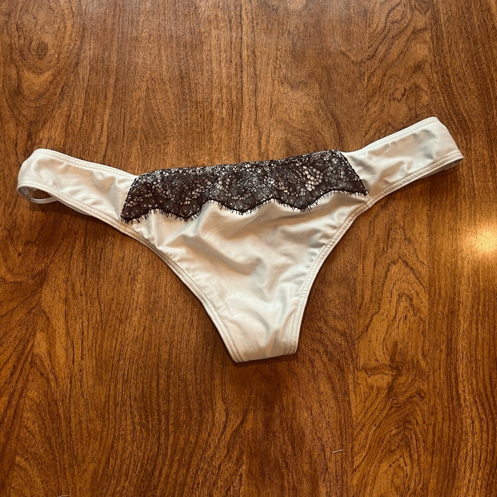 Victoria’s Secret Lace-trimmed G-string